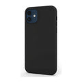 Siliconen Hoesje iPhone 12 - Zwart