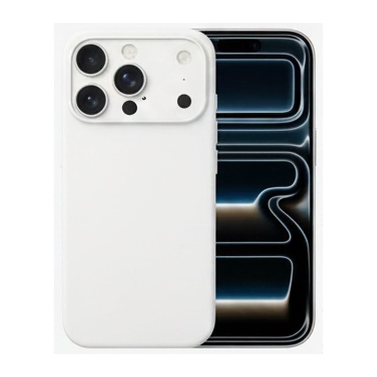 Siliconen Hoesje iPhone 17 Pro - Wit