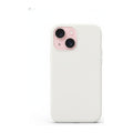 Siliconen Hoesje iPhone 15 - Wit