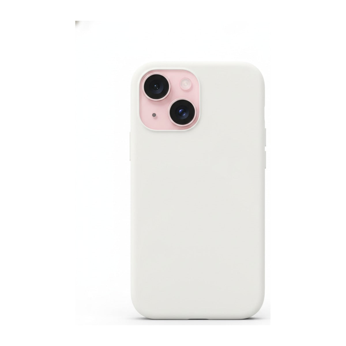 Siliconen Hoesje iPhone 15 - Wit