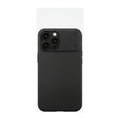 Siliconen Hoesje iPhone 17 Pro Max - Zwart