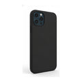Siliconen Hoesje iPhone 12 Pro Max - Zwart