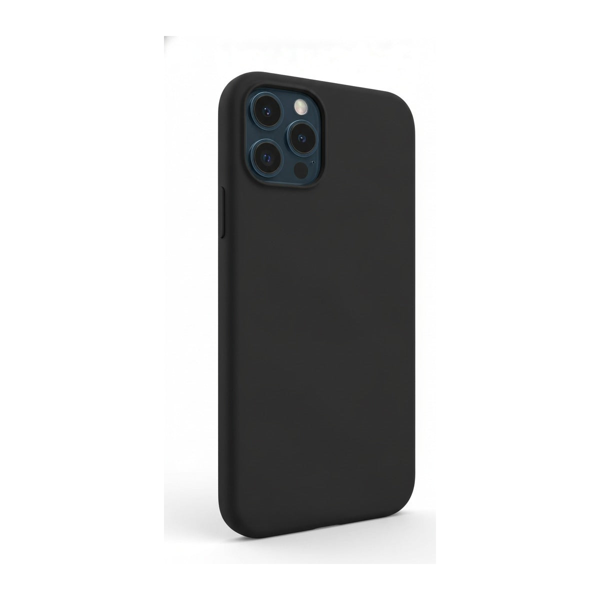 Siliconen Hoesje iPhone 12 Pro Max - Zwart