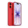 Siliconen Hoesje iPhone 17 - Rood