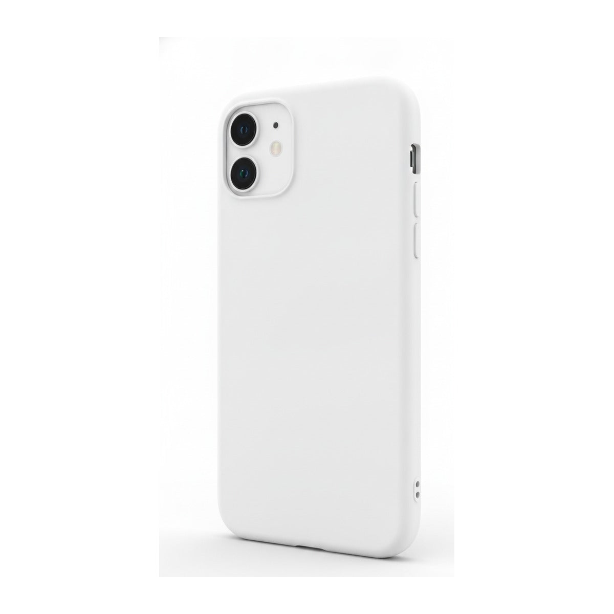 Siliconen Hoesje iPhone 12 - Wit