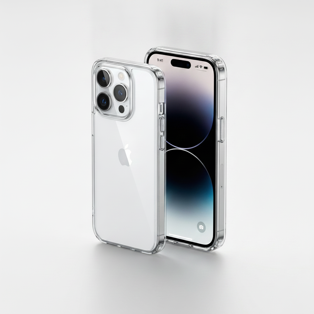 Anti Shock Back Cover iPhone 17 Pro - Clear