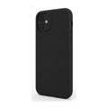 Siliconen Hoesje iPhone 12 Mini - Zwart