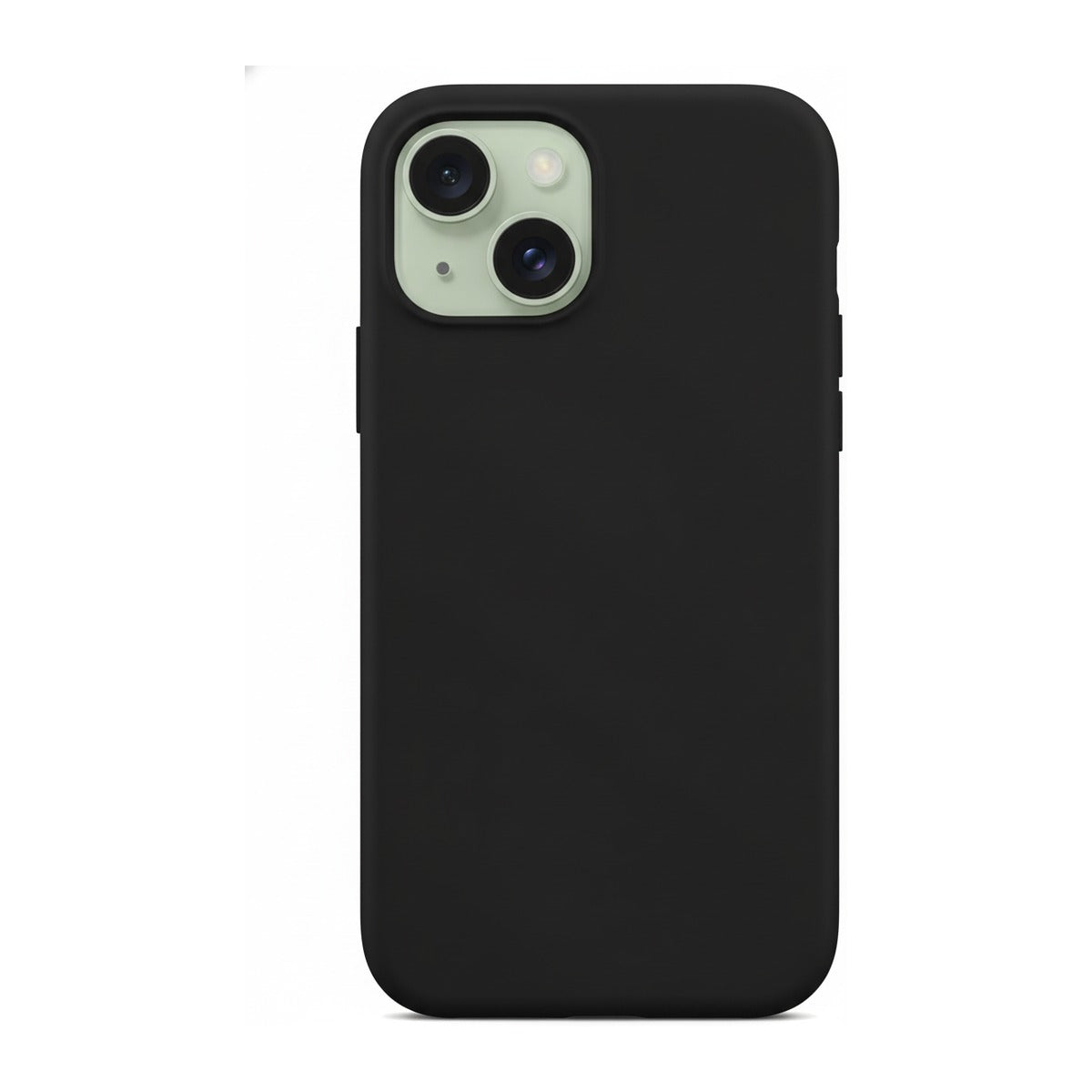 Siliconen Hoesje iPhone 15 Plus - Zwart