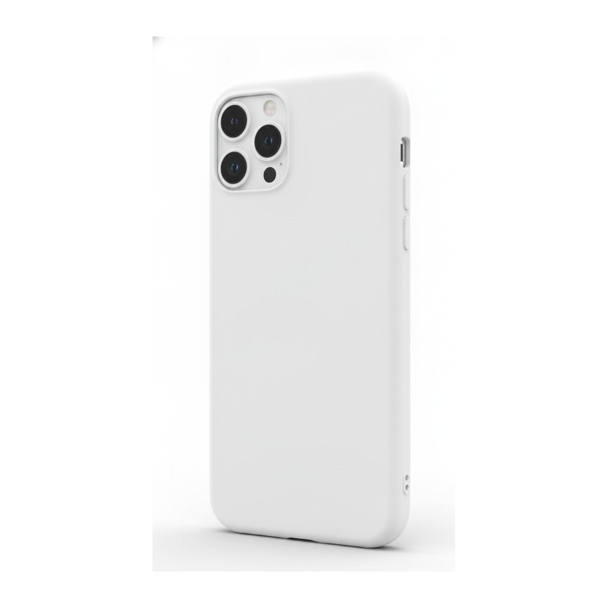 Siliconen Hoesje iPhone 12 Pro Max - Wit