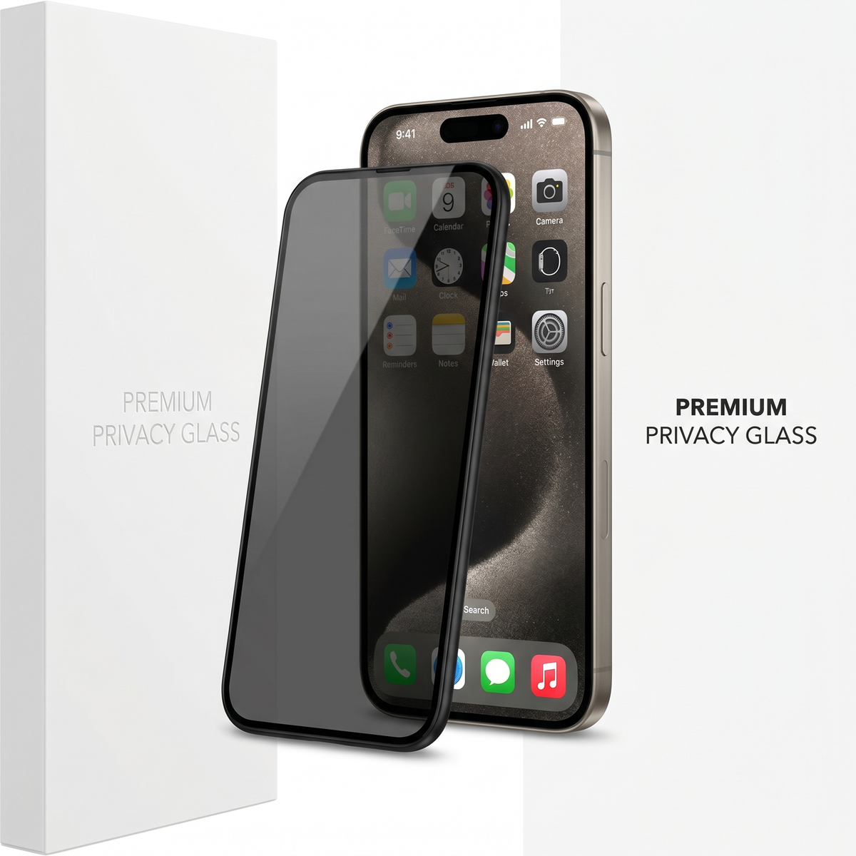 VIEWR Privacy Glass iPhone 15 Pro