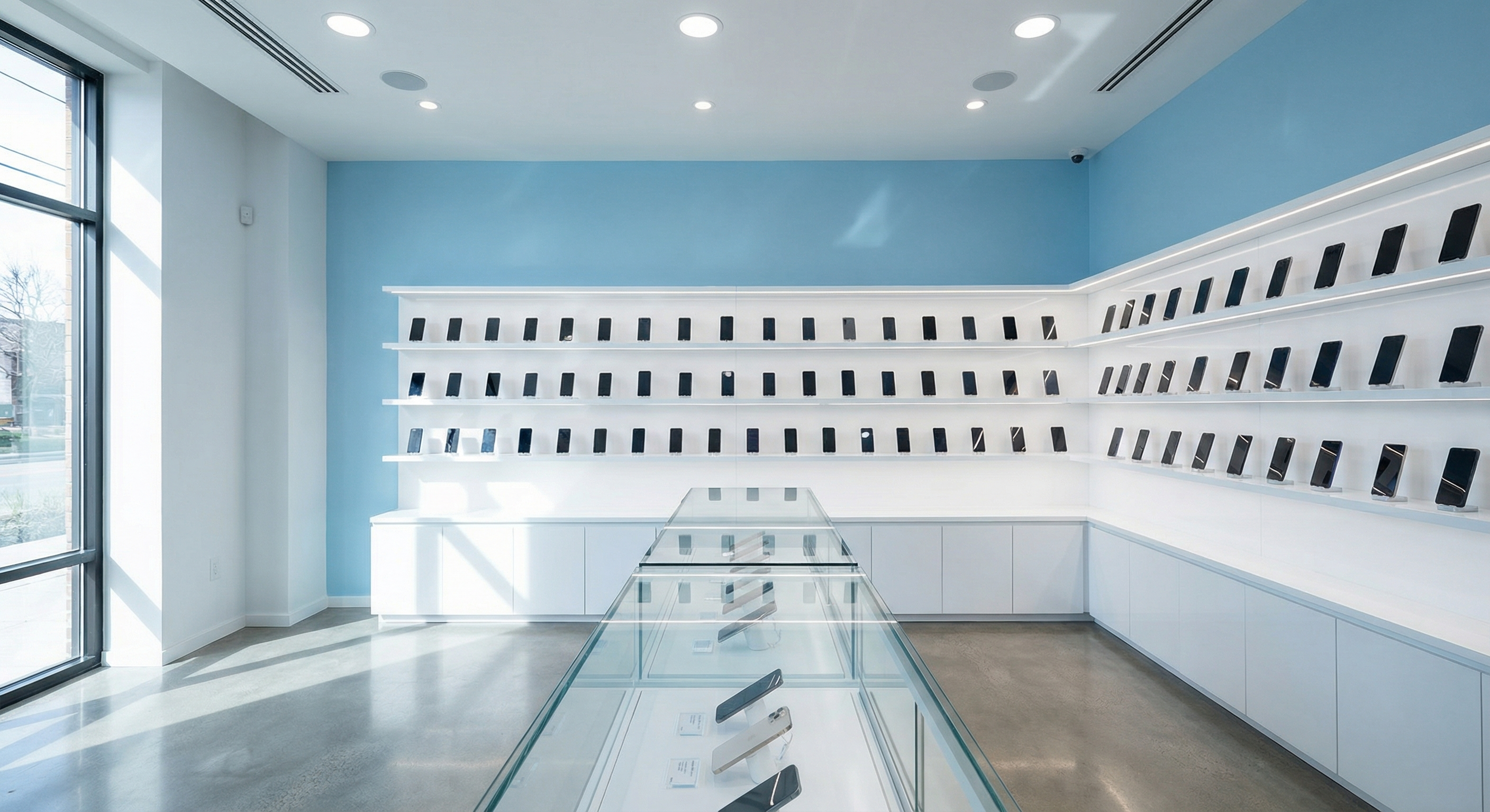 S.K Telecom winkel interieur